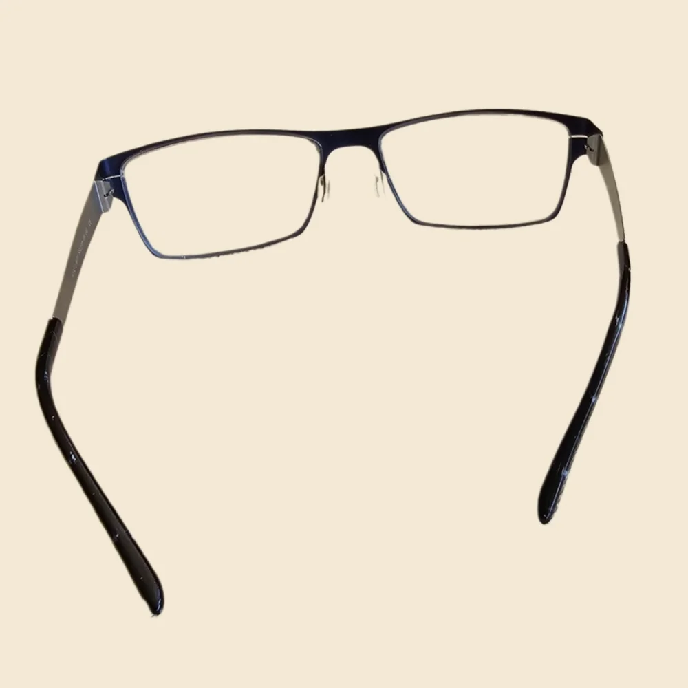 Stunning PRODESIGN DENMARK 6132 Ultralight Blue Glasses Silver Temple 56-18-135